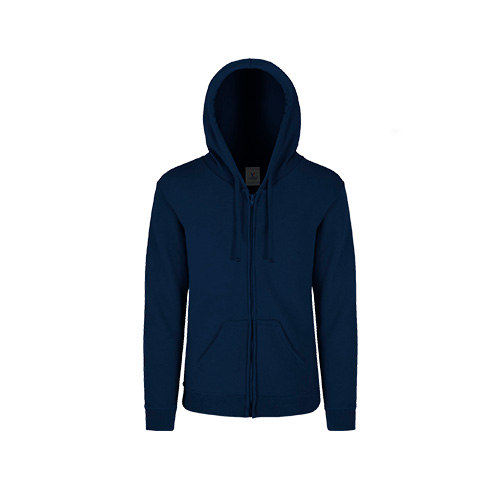 HOODIE YAZ POLY JUVENIL CON CIERRE UNISEX - Vista 3